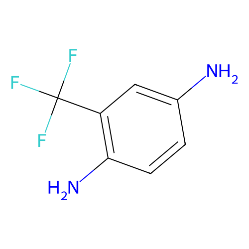 2-(<em>三</em>氟甲基)-1,4-亚<em>苯基</em>二<em>胺</em>，364-13-6，97%