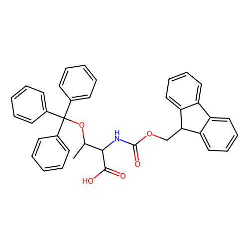 Fmoc-O-三苯甲基-<em>L</em>-苏氨酸，133180-<em>01</em>-5，≥98%