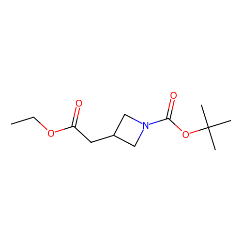 1-(<em>叔</em>丁氧羰基)-3-氮杂环<em>丁烷</em>乙酸乙酯，158602-35-8，97%