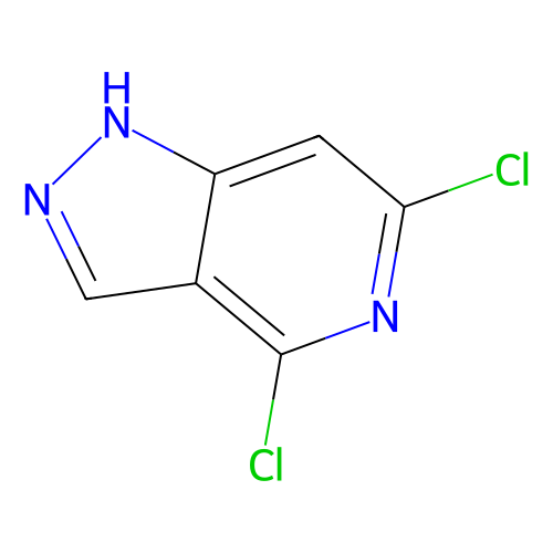 <em>4</em>,6-二氯-1H-吡唑并[<em>4,3-c</em>]吡啶，1256794-28-1，95%