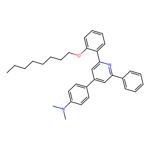 N,N-二<em>甲基</em>-4-(<em>2</em>-(<em>2</em>-(辛氧基)<em>苯基</em>)-<em>6</em>-<em>苯基</em><em>吡啶</em>-4-基)苯胺，144190-25-0，≥95%