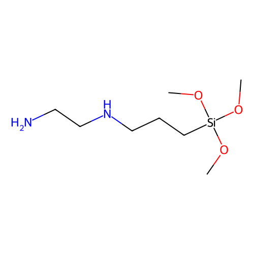 N-[3-(<em>三</em>甲氧基<em>硅</em><em>基</em>)<em>丙基</em>]乙二胺，1760-24-3，95%