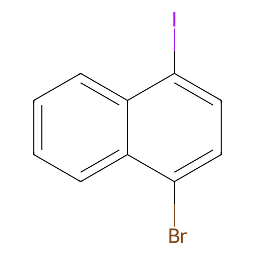 1-溴-<em>4</em>-碘萘，63279-<em>58-3</em>，>98.0%