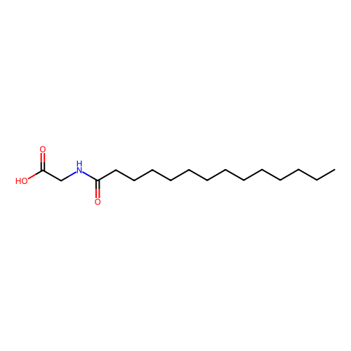 N-肉豆蔻酰<em>甘氨酸</em>，14246-55-0，98%