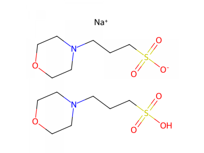 3-(N-吗啉)丙磺酸半钠盐，117961-20-3，95%