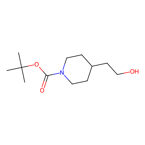 N-<em>Boc-4</em>-哌啶乙醇，89151-44-0，97%