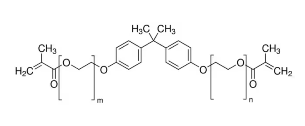 双酚A乙氧基化物二甲基<em>丙烯酸酯</em>，41637-38-1，average Mn ~1,700, EO/phenol 15, contains MEHQ as inhibitor