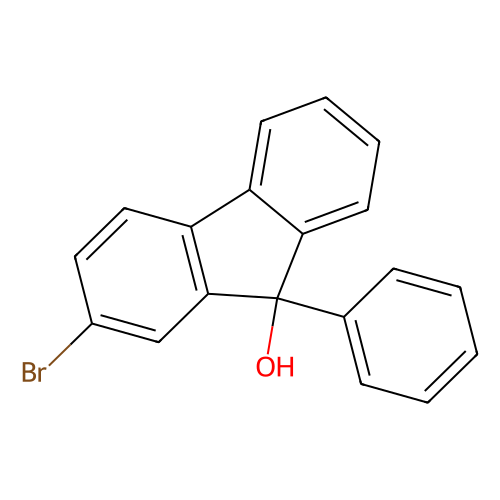 2-溴-<em>9</em>-苯基-<em>9</em>H-芴-<em>9</em>-醇，736928-22-6，98%