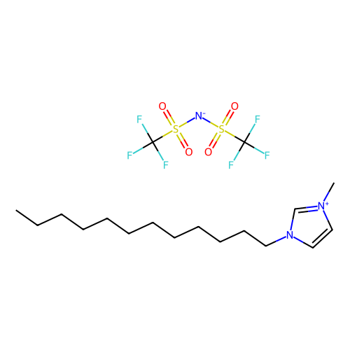 1-<em>十二</em>烷基-3-甲基咪唑鎓双(三氟甲磺<em>酰</em>基)亚胺，404001-48-5，≥95%