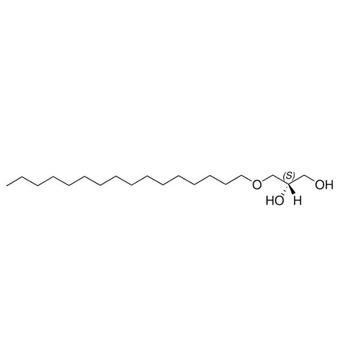 1-O-十六烷基-sn -甘油(<em>HG</em>)，506-03-6，98%