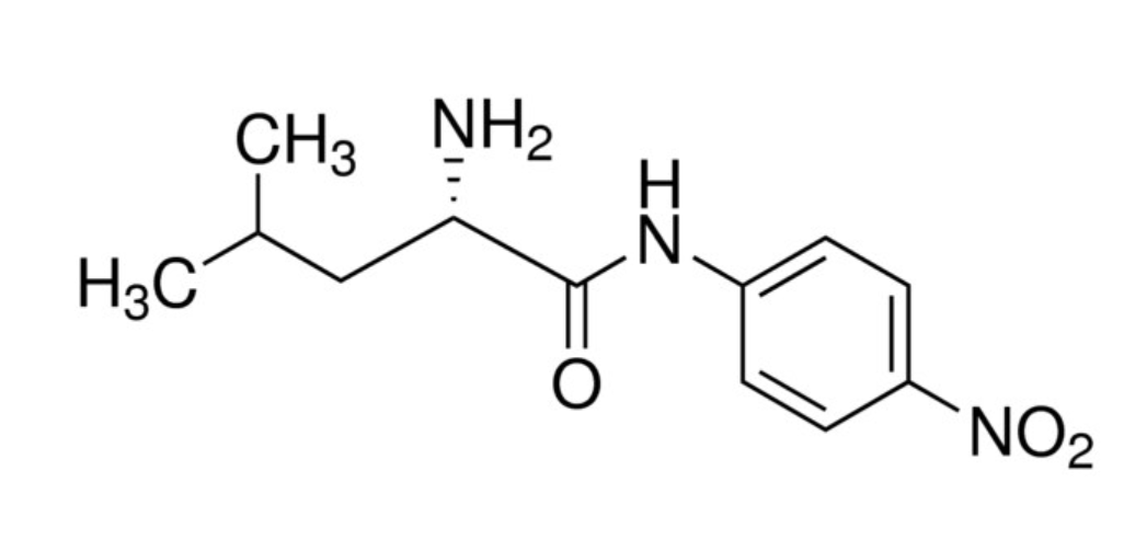 <em>L</em>-<em>亮氨酸</em>-4-硝基苯胺(Leu-pNA)，4178-93-2，98%,<em>亮氨酸</em>氨肽酶底物