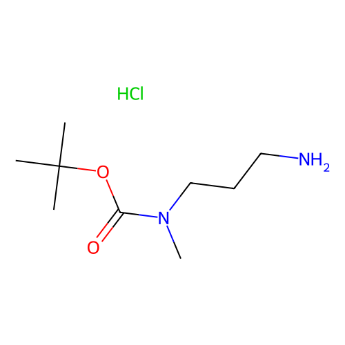 (<em>3</em>-氨基丙基)(甲基)氨基甲酸叔丁酯盐酸盐，1188263-67-3，95%