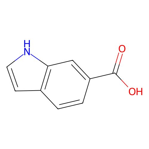 <em>吲哚</em>-<em>6</em>-<em>羧酸</em>，1670-82-2，98%