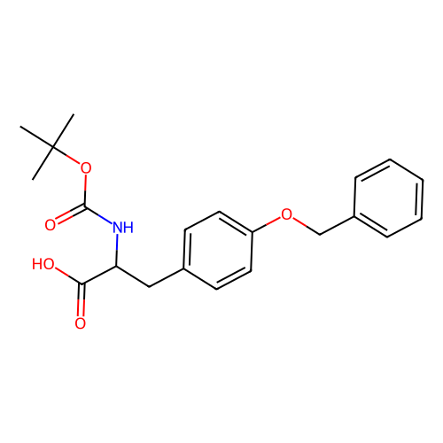 <em>N-Boc-O</em>-苄基-D-<em>酪氨酸</em>，63769-58-4，97%