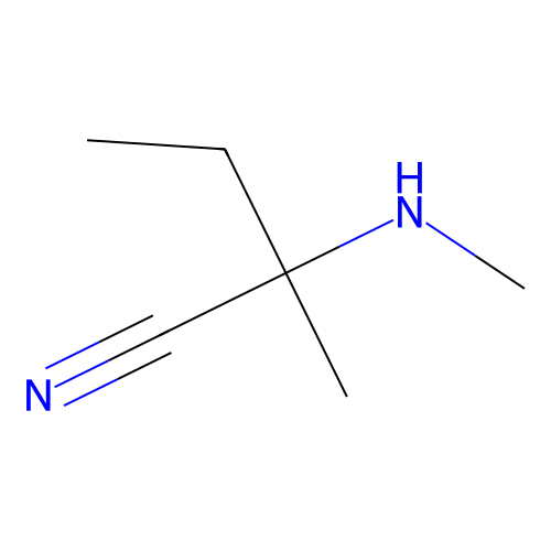 2-甲基-2-(甲基氨基)<em>丁</em><em>腈</em>，56039-98-6，95%