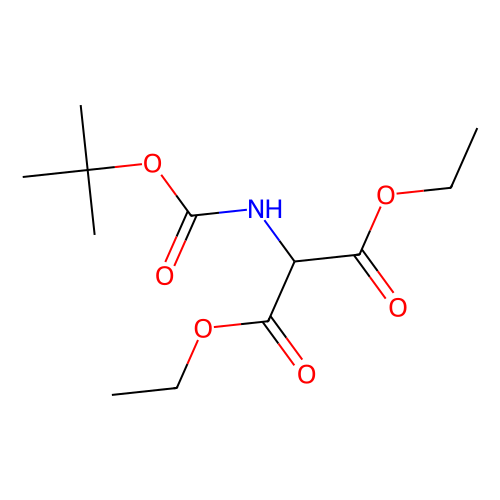 二乙基 2-Boc-氨基丙二酸，102831-44-7，97