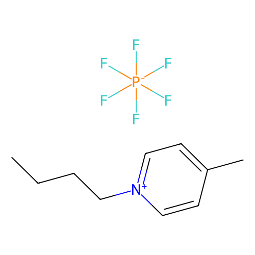 <em>1</em>-丁基-4-甲基吡啶<em>六</em><em>氟</em>磷酸盐，401788-99-6，99%
