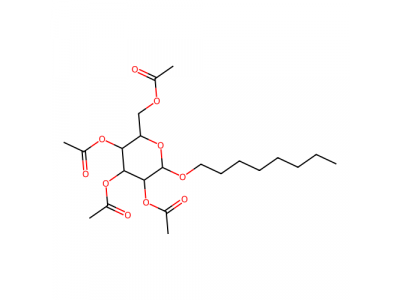 1-O-辛基-β-D-吡喃葡萄糖苷2,3,4,6-四乙酸盐，38954-67-5，95%