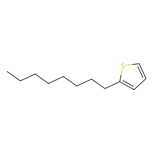 2-正辛基噻吩，880-36-4，>98.0%(GC