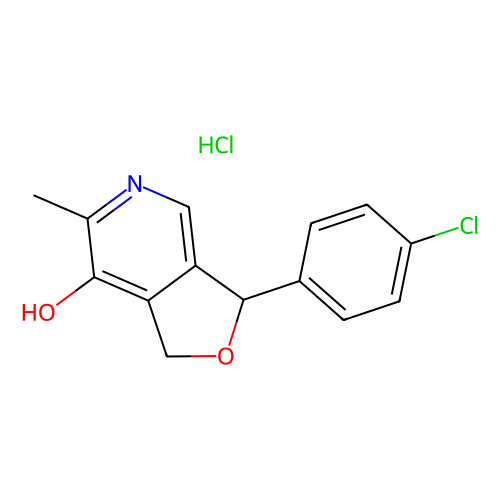 <em>Cicletanine</em> <em>Hydrochloride</em>，82747-56-6，98%