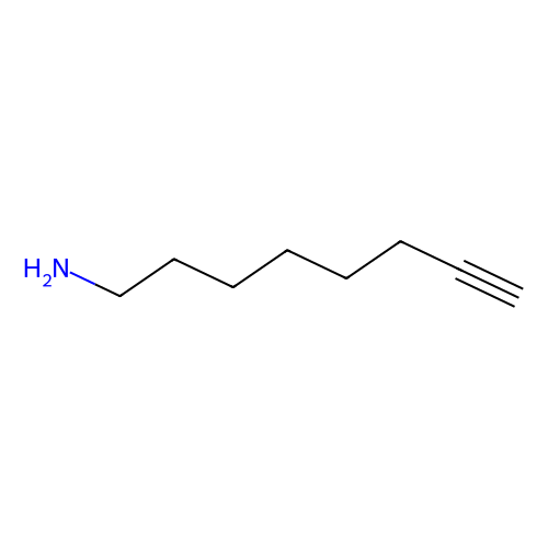 辛-<em>7</em>-<em>炔</em>-1-胺，14502-43-3，95%