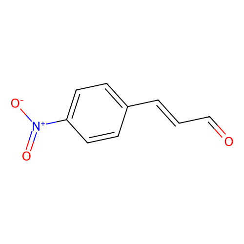 4-硝基<em>肉桂</em><em>醛</em>(顺反异构体混合物)，1734-79-8，98%