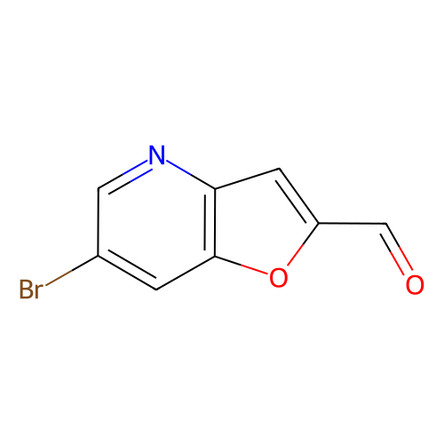 6-溴<em>呋喃</em>[<em>3</em>,2-b] 吡啶-2-<em>甲醛</em>，1171920-28-7，98%