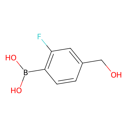 (2-氟-<em>4</em>-(<em>羟</em>甲基)<em>苯基</em>)硼酸（含数量不等的酸酐），1331945-14-2，98%