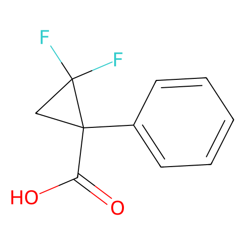 2,2-二氟-<em>1</em>-苯基<em>环</em><em>丙烷</em><em>羧酸</em>，156021-07-7，≥95.0%