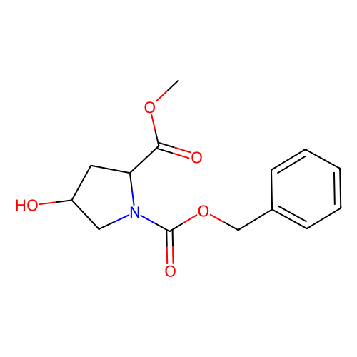 N-Cbz-顺式-<em>L</em>-羟<em>脯氨酸</em>甲<em>酯</em>，57653-35-7，97%