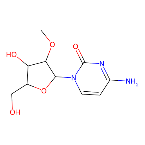 2'-甲氧基胞苷，2140-<em>72-9</em>，>98.0%(HPLC)