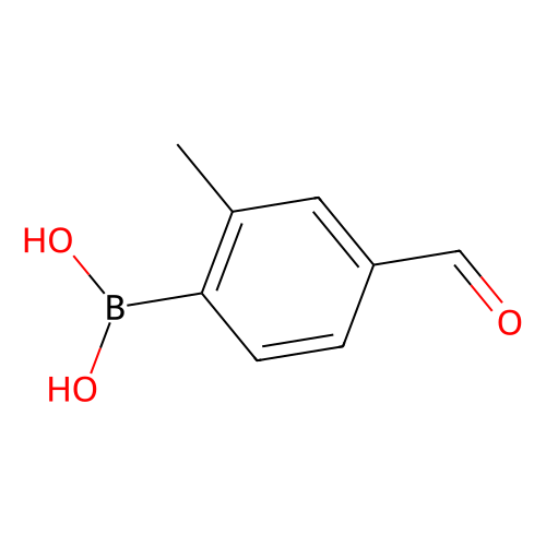 4-甲酰基-2-甲基<em>苯基</em>硼酸，156428-<em>81</em>-8，97%
