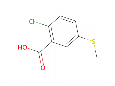 2-氯-5-(甲硫基)苯甲酸，51546-12-4，96%