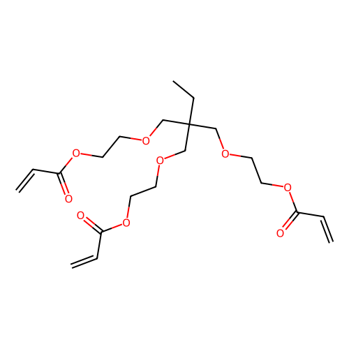 乙氧基化三羟甲基丙烷三丙烯酸酯，28961-43-5，average Mn~692,含100ppm MEHQ稳定剂