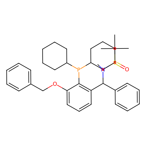 [S(R)]-<em>N</em>-[(S)-[(3-苄氧基-<em>2</em>-(二环己基膦)苯基)苯甲基]-<em>N</em>-甲基-<em>2</em>-叔丁基亚磺酰胺，2565792-76-7，≥<em>95</em>%
