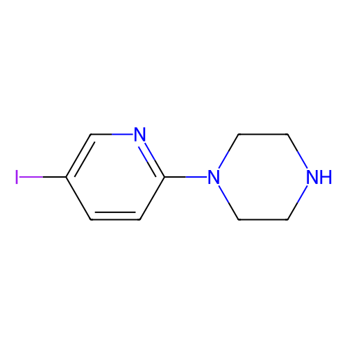 <em>1</em>-(5-碘-吡啶-<em>2</em>-基)-<em>哌嗪</em>，219635-89-9，<em>95</em>%