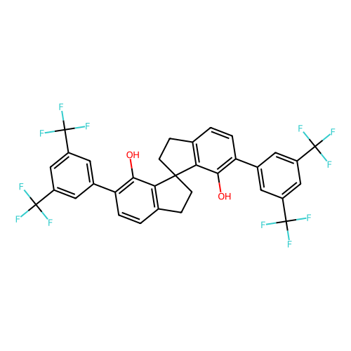 (R)-6,6'-双[3,5-二(三氟甲基)苯基]螺环二酚，1286189-16-9，≥98