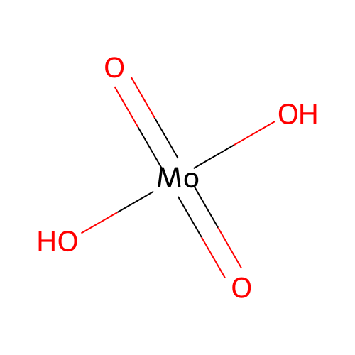 钼酸，7782-91-4，AR,≥85.0% MoO3 basis