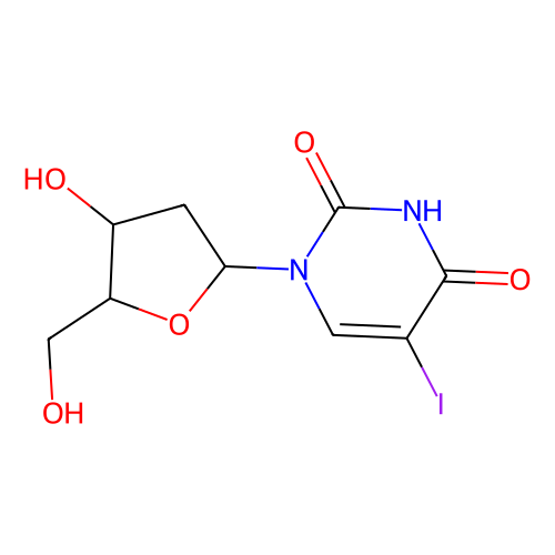 5-<em>碘</em>-2'-脱氧尿苷，54-42-2，10mM in DMSO