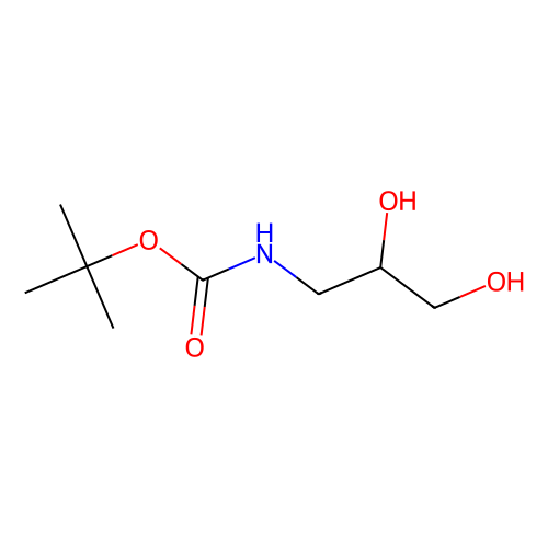 <em>N</em>-(<em>2</em>,3-二羟基丙基)氨基甲酸叔丁酯，137618-48-5，97%