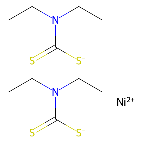 二<em>乙基</em>二<em>硫</em><em>代</em>氨基甲酸镍，14267-17-5，>97.0%(T)