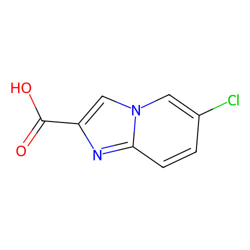 <em>6</em>-<em>氯</em>咪唑并[1,2-a]吡啶-2-羧酸，182181-<em>19</em>-7，98%