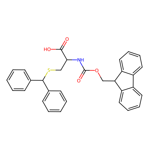 Fmoc-<em>S</em>-(二苯基甲基)-<em>L</em>-<em>半胱氨酸</em>，247595-29-5，98%