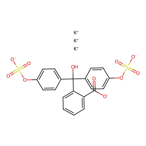 酚酞二硫酸钾水合物，62625-16-5，>97.0%(T