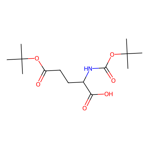 N-Boc-<em>L</em>-<em>谷氨酸</em>-5-叔丁酯，13726-84-6，98%