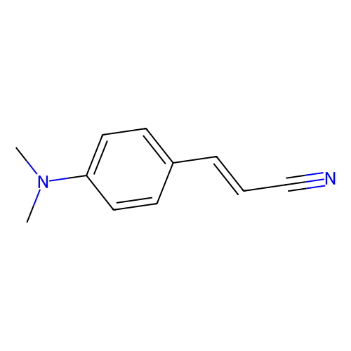 反-<em>4</em>-二甲氨基肉桂腈，32444-63-6，98%