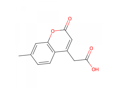 2-（7-甲基-2-氧代-2H-苯并吡喃-4-基）乙酸，50402-83-0，95%