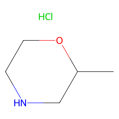 (<em>2R</em>)-2-甲基吗啉盐酸盐，168038-14-0，97%；98% ee