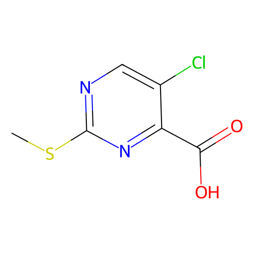 <em>2</em>-<em>甲</em><em>硫</em><em>基</em>-5-氯<em>嘧啶</em>-<em>4</em>-甲酸，61727-33-1，≥97%
