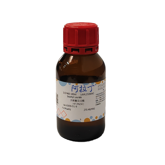 月桂酸异戊酯，6309-51-9，>97.0%(GC